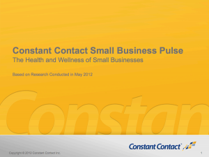 Small Business Pulse Survey